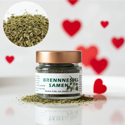 Brennnessel-Samen im Glas - 40g