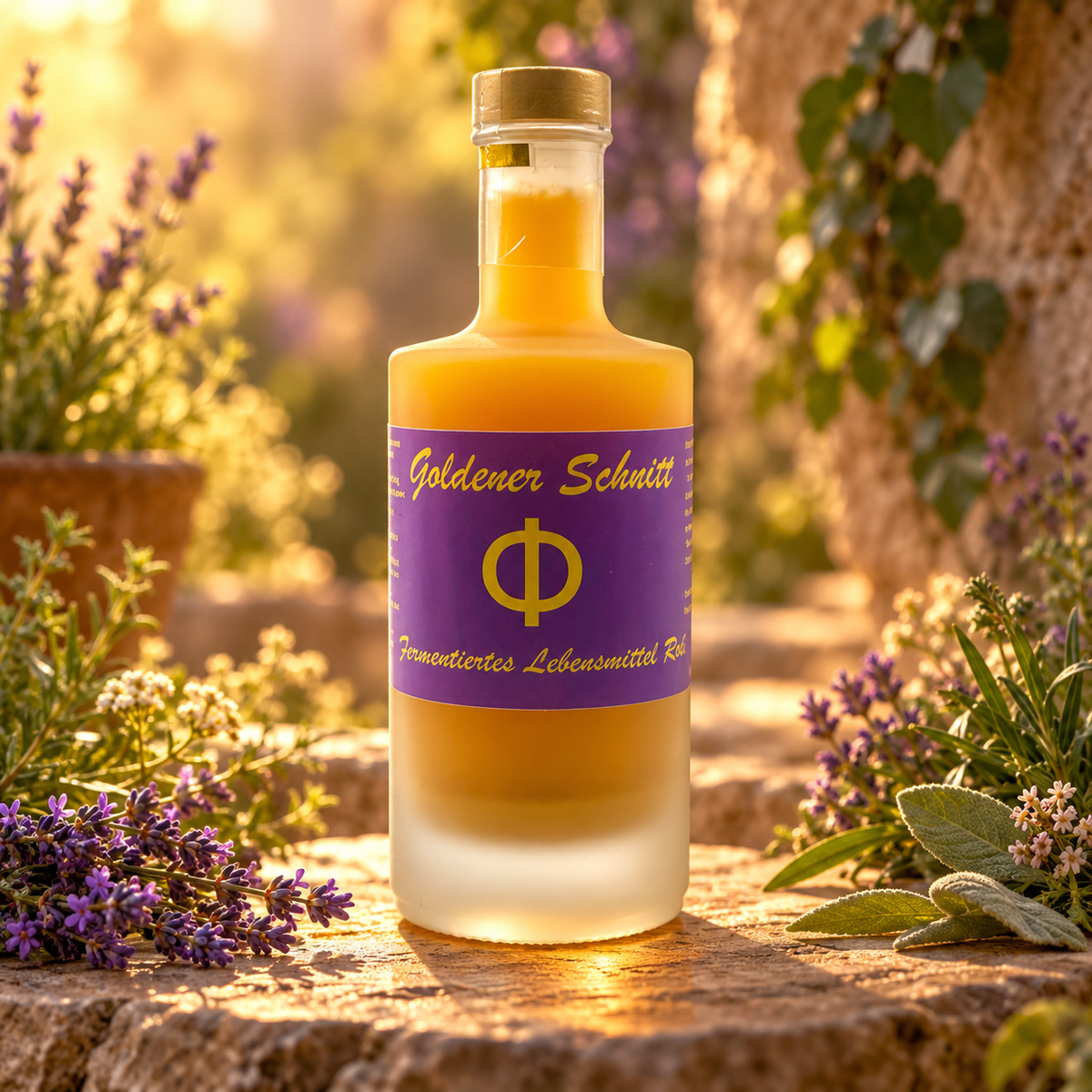 Goldener Schnitt Elixier - Roh und Fermentiert - 330 ml
