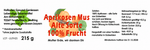 Aprikosen Mus 100% Frucht - Alte Sorte - 215g - Hofladen Gesund Geniessen