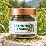 Brennnessel-Samen im Glas - 40g - Hofladen Gesund Geniessen
