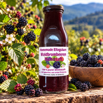 Homemade Ellagsäure - Waldbrombeeren Muttersaft - 500 ml - Hofladen Gesund Geniessen
