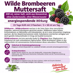 Homemade Ellagsäure - Waldbrombeeren Muttersaft - 500 ml - Hofladen Gesund Geniessen