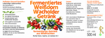 Kurpaket 3 Flaschen Fermentiertes Weißdorn Wacholder Getränk - Hofladen Gesund Geniessen