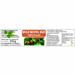 Kurpaket Wilde Mispel Mus - 100% Frucht - 215 g - Hofladen Gesund Geniessen