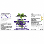 Schwarzer Johannisbeere Muttersaft - 500 ml - Hofladen Gesund Geniessen