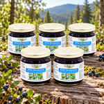 Wald Blaubeeren Mus - 5 Gläser Kurpaket - Hofladen Gesund Geniessen