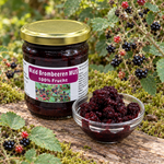 Wald-Brombeeren Mus - 100 % Wildfrucht ohne Zuckerzusatz - 215g - Hofladen Gesund Geniessen