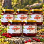 Wald-Preisselbeeren Mus - Rote Perle - 215 g - Hofladen Gesund Geniessen
