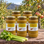 Wilde Äpfel Mus mit Stangenselleriepüree - 350 g - Hofladen Gesund Geniessen