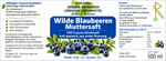 Wilde Blaubeeren Muttersaft - 100% purer Direktsaft - 500 ml - Hofladen Gesund Geniessen