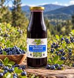 Wilde Blaubeeren Muttersaft - 100% purer Direktsaft - 500 ml - Hofladen Gesund Geniessen